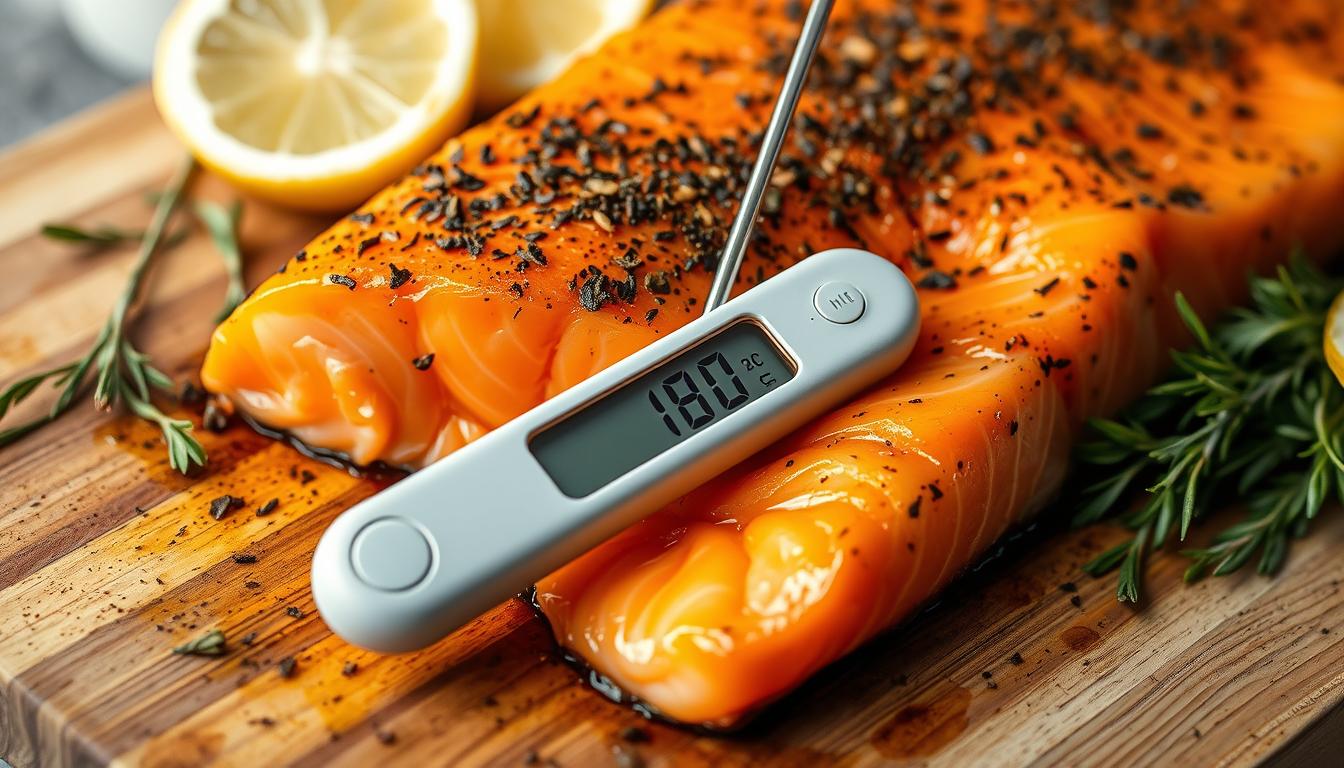 smoked salmon internal temp